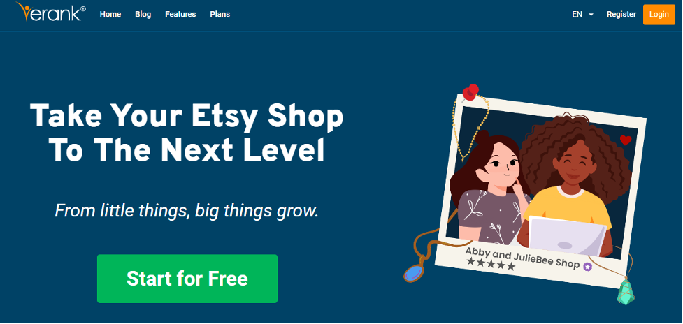 does eRank work for Etsy
