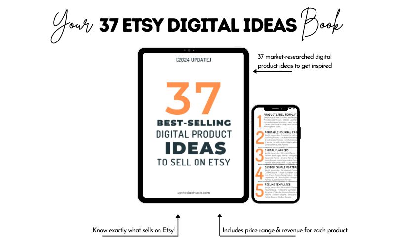 Etsy digital ideas book