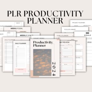 plr productivity planner